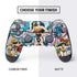 DC Comics Wonder Woman Comic Blast PS4 Controller Skin