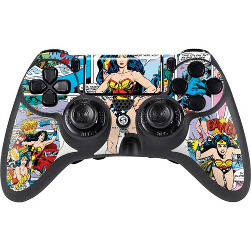 DC Comics Wonder Woman Comic Blast PS4/PC SCUF Impact Controller Skin