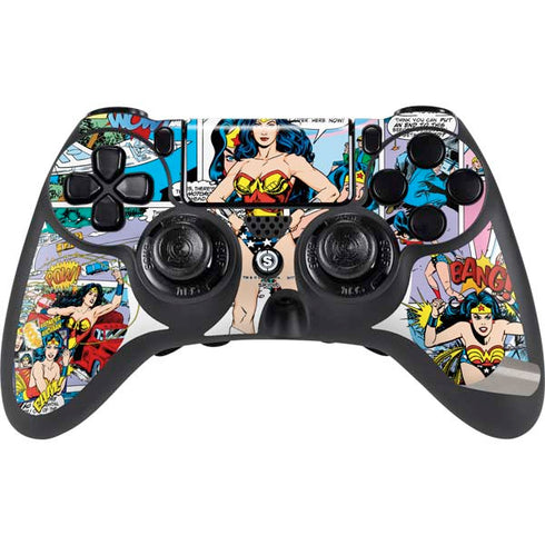 DC Comics Wonder Woman Comic Blast PS4/PC SCUF Impact Controller Skin