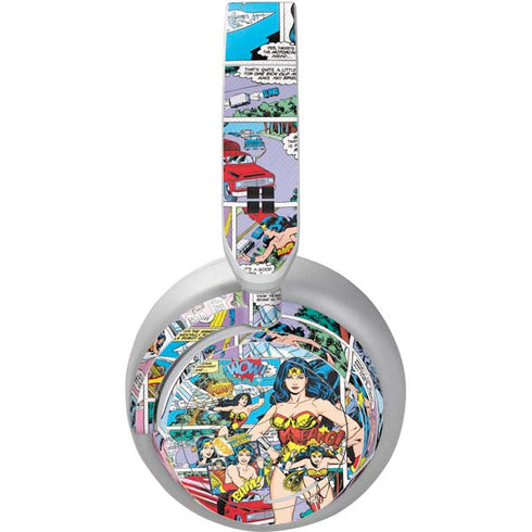 DC Comics Wonder Woman Comic Blast Surface Headphones Skin