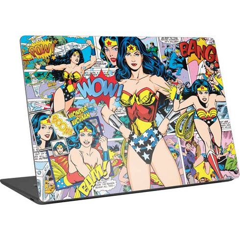 DC Comics Wonder Woman Comic Blast Surface Laptop 4 15in Skin