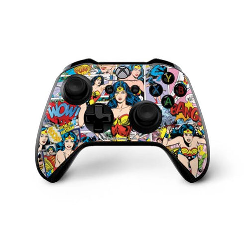 DC Comics Wonder Woman Comic Blast Xbox One X Bundle Skin