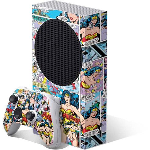 DC Comics Wonder Woman Comic Blast Xbox Series S Bundle Skin
