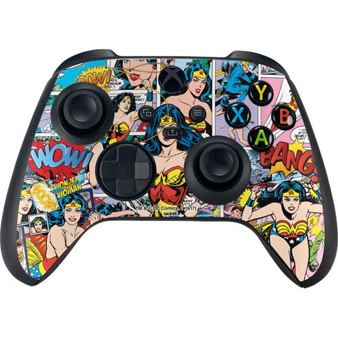 DC Comics Wonder Woman Comic Blast Xbox Series X Bundle Skin