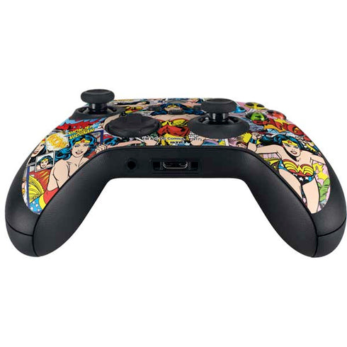 DC Comics Wonder Woman Comic Blast Xbox Series X Controller Skin