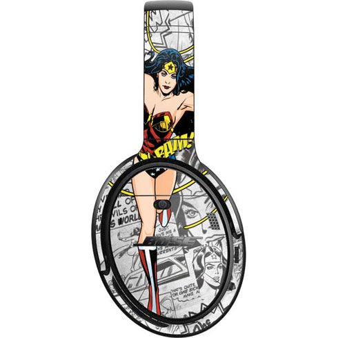 DC Comics Wonder Woman Classic Action Pose Bose QuietComfort 35 II Headphones Skin