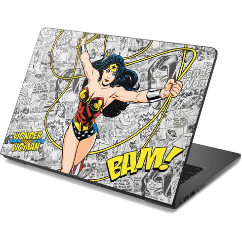 DC Comics Wonder Woman Classic Action Pose Dell Chromebook Skin