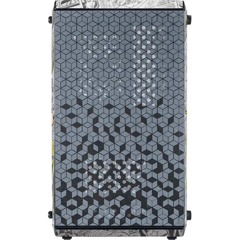 DC Comics Wonder Woman Classic Action Pose Cooler Master MasterBox Q300L Mini Tower Skin