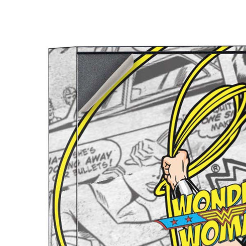 DC Comics Wonder Woman Classic Action Pose Corsair 4000D Tempered Glass Mid-Tower ATX Case Skin