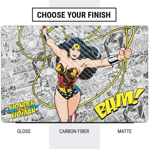 DC Comics Wonder Woman Classic Action Pose Dell Vostro Skin