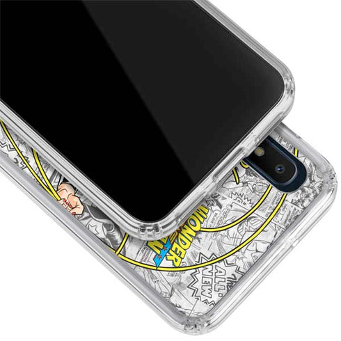 DC Comics Wonder Woman Classic Action Pose Galaxy A10e Clear Case