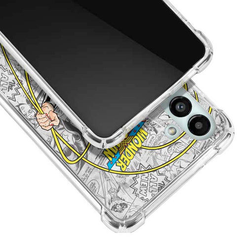 DC Comics Wonder Woman Classic Action Pose Galaxy A13 5G Clear Case