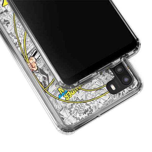 DC Comics Wonder Woman Classic Action Pose Galaxy A21 Clear Case