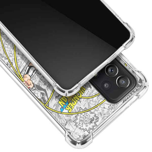 DC Comics Wonder Woman Classic Action Pose Galaxy A52 5G Clear Case