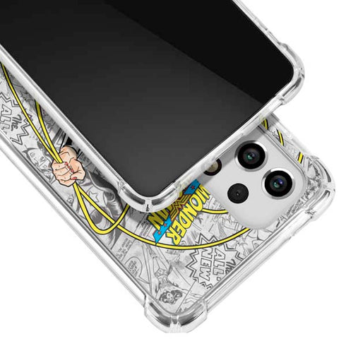 DC Comics Wonder Woman Classic Action Pose Galaxy A53 5G Clear Case