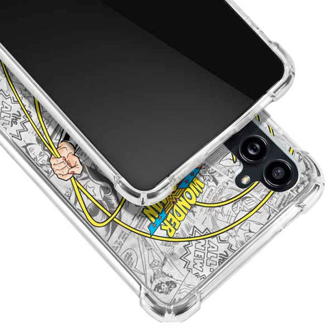 DC Comics Wonder Woman Classic Action Pose Galaxy A54 5G Clear Case