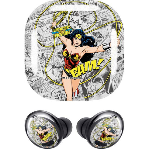 DC Comics Wonder Woman Classic Action Pose Galaxy Buds Pro Skin