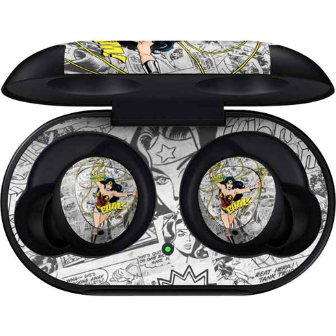 DC Comics Wonder Woman Classic Action Pose Galaxy Buds Skin