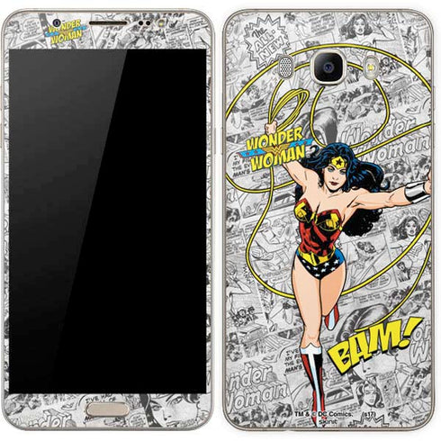 DC Comics Wonder Woman Classic Action Pose Galaxy J7 Skin