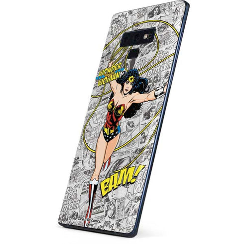 DC Comics Wonder Woman Classic Action Pose Galaxy Note 9 Skin