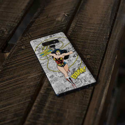 DC Comics Wonder Woman Classic Action Pose Galaxy Note 9 Skin