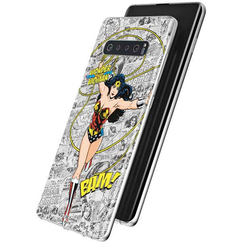 DC Comics Wonder Woman Classic Action Pose Galaxy S10 Skin