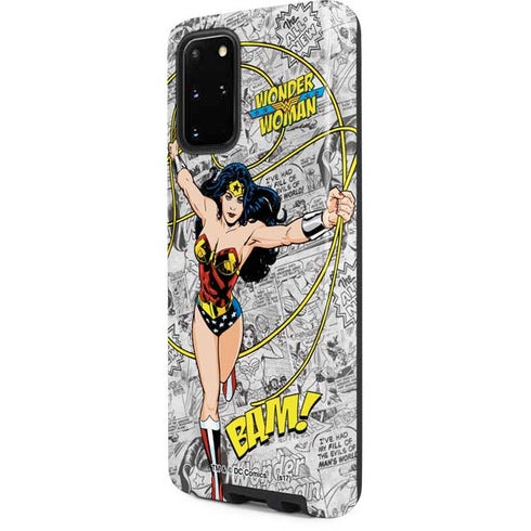 DC Comics Wonder Woman Classic Action Pose Galaxy S20 Plus Pro Case