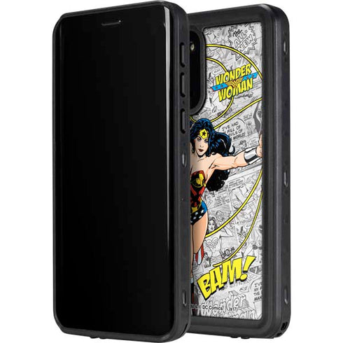 DC Comics Wonder Woman Classic Action Pose Galaxy S20 Plus Waterproof Case
