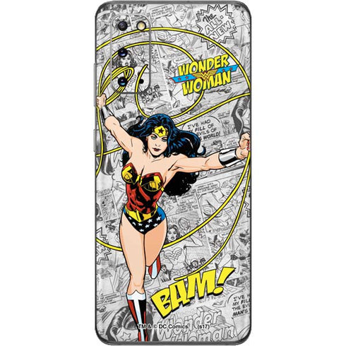 DC Comics Wonder Woman Classic Action Pose Galaxy S20 Skin