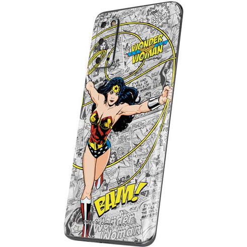 DC Comics Wonder Woman Classic Action Pose Galaxy S20 Skin