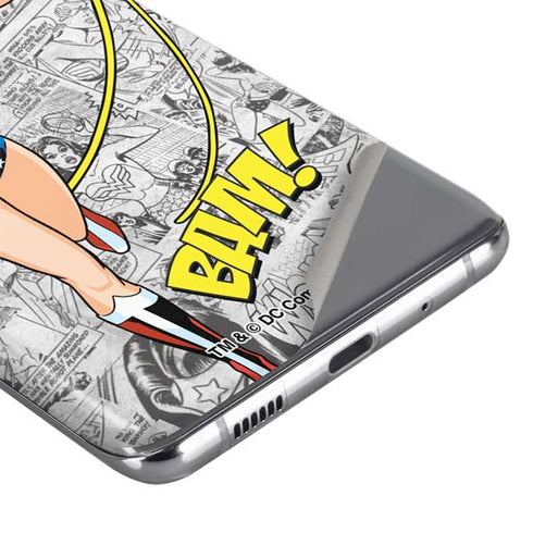 DC Comics Wonder Woman Classic Action Pose Galaxy S20 Skin