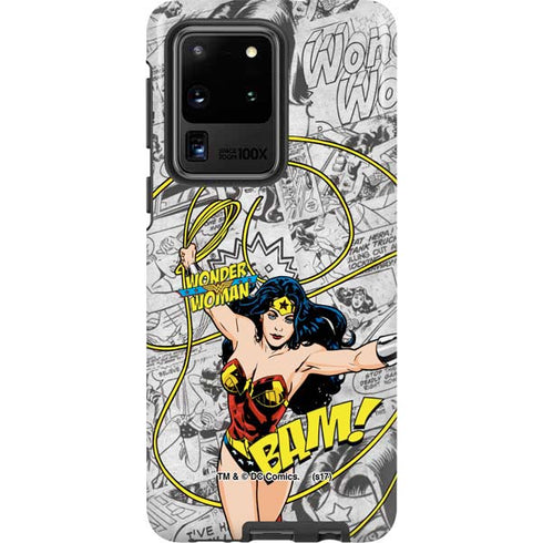 DC Comics Wonder Woman Classic Action Pose Galaxy S20 Ultra 5G Pro Case