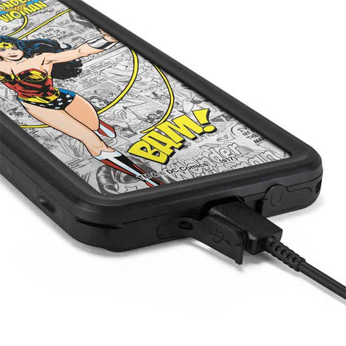 DC Comics Wonder Woman Classic Action Pose Galaxy S20 Waterproof Case