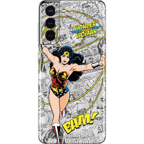 DC Comics Wonder Woman Classic Action Pose Galaxy S21 5G Skin