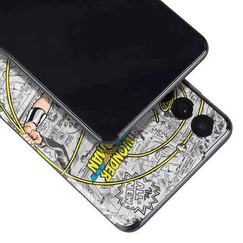 DC Comics Wonder Woman Classic Action Pose Galaxy S21 5G Skin