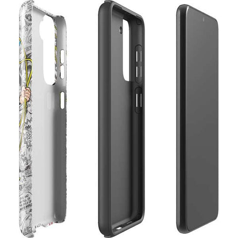 DC Comics Wonder Woman Classic Action Pose Galaxy S21 Plus 5G Pro Case