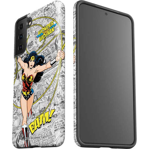 DC Comics Wonder Woman Classic Action Pose Galaxy S21 Plus 5G Pro Case