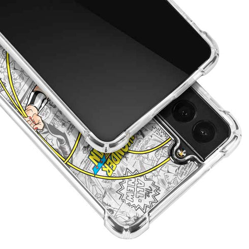 DC Comics Wonder Woman Classic Action Pose Galaxy S22 Plus Clear Case