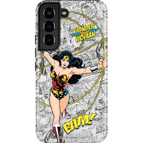 DC Comics Wonder Woman Classic Action Pose Galaxy S22 Pro Case