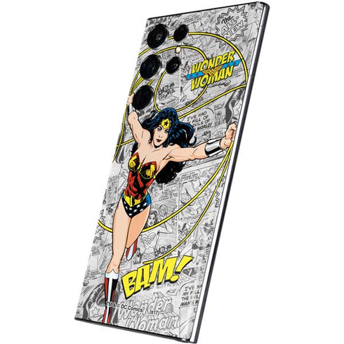 DC Comics Wonder Woman Classic Action Pose Galaxy S22 Ultra Skin
