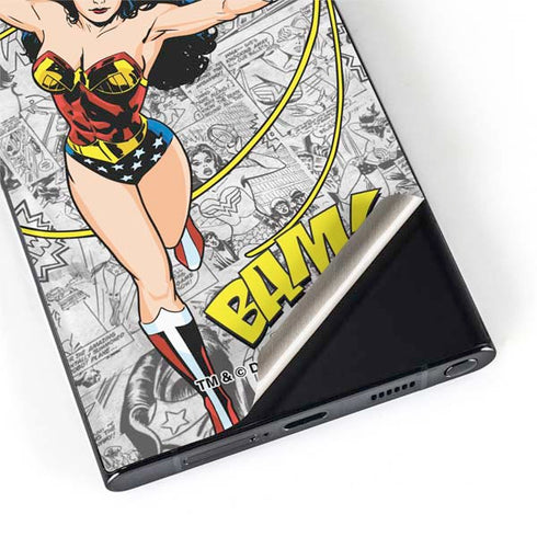 DC Comics Wonder Woman Classic Action Pose Galaxy S22 Ultra Skin