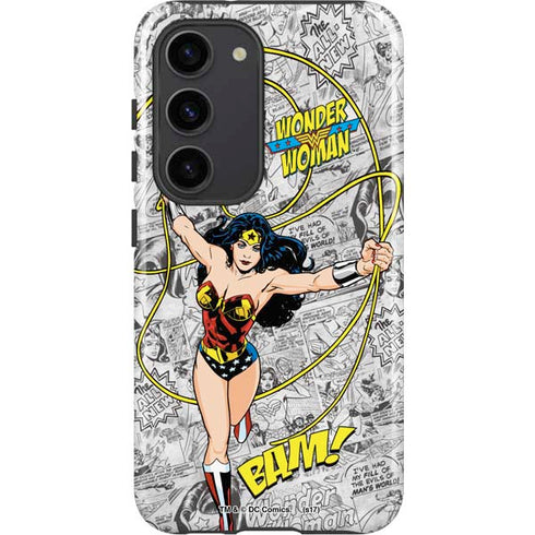 DC Comics Wonder Woman Classic Action Pose Galaxy S23 Pro Case