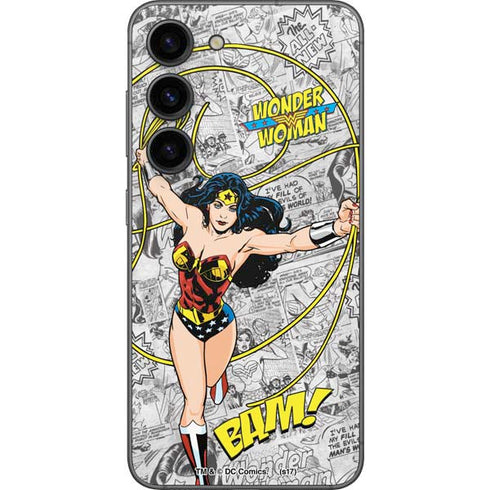 DC Comics Wonder Woman Classic Action Pose Galaxy S23 Skin