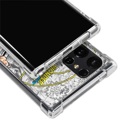 DC Comics Wonder Woman Classic Action Pose Galaxy S24 Ultra Clear Case