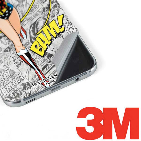 DC Comics Wonder Woman Classic Action Pose Galaxy S8 Skin