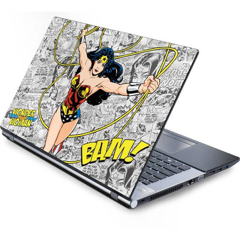 DC Comics Wonder Woman Classic Action Pose Generic Laptop Skin