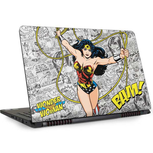 DC Comics Wonder Woman Classic Action Pose Dell Inspiron Skin