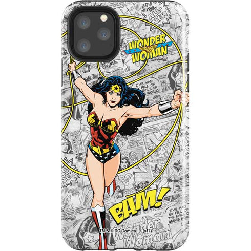 DC Comics Wonder Woman Classic Action Pose iPhone 11 Pro Max Impact Case