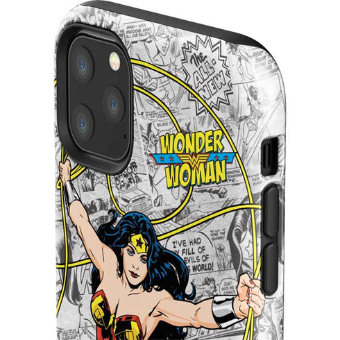 DC Comics Wonder Woman Classic Action Pose iPhone 11 Pro Max Impact Case