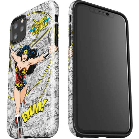 DC Comics Wonder Woman Classic Action Pose iPhone 11 Pro Max Impact Case